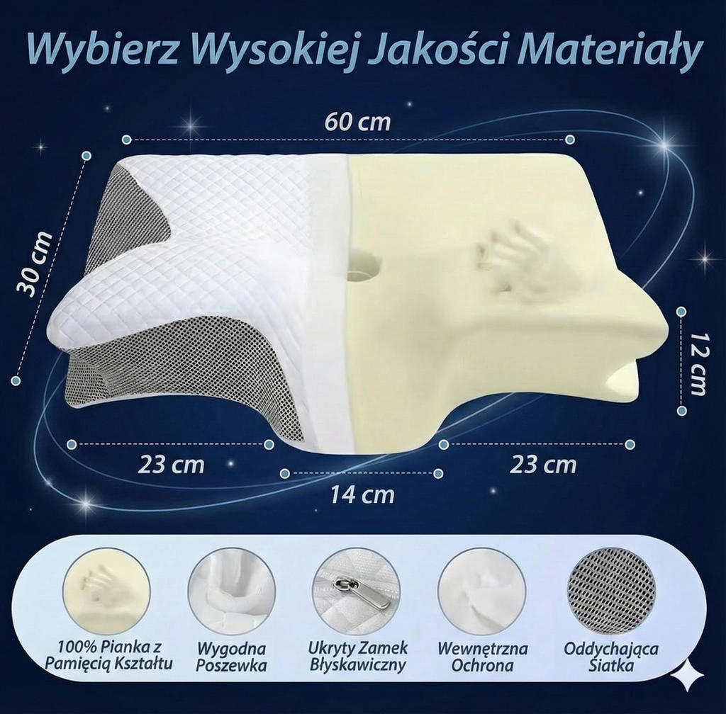 Ortopedyczna Poduszka OrtoSen