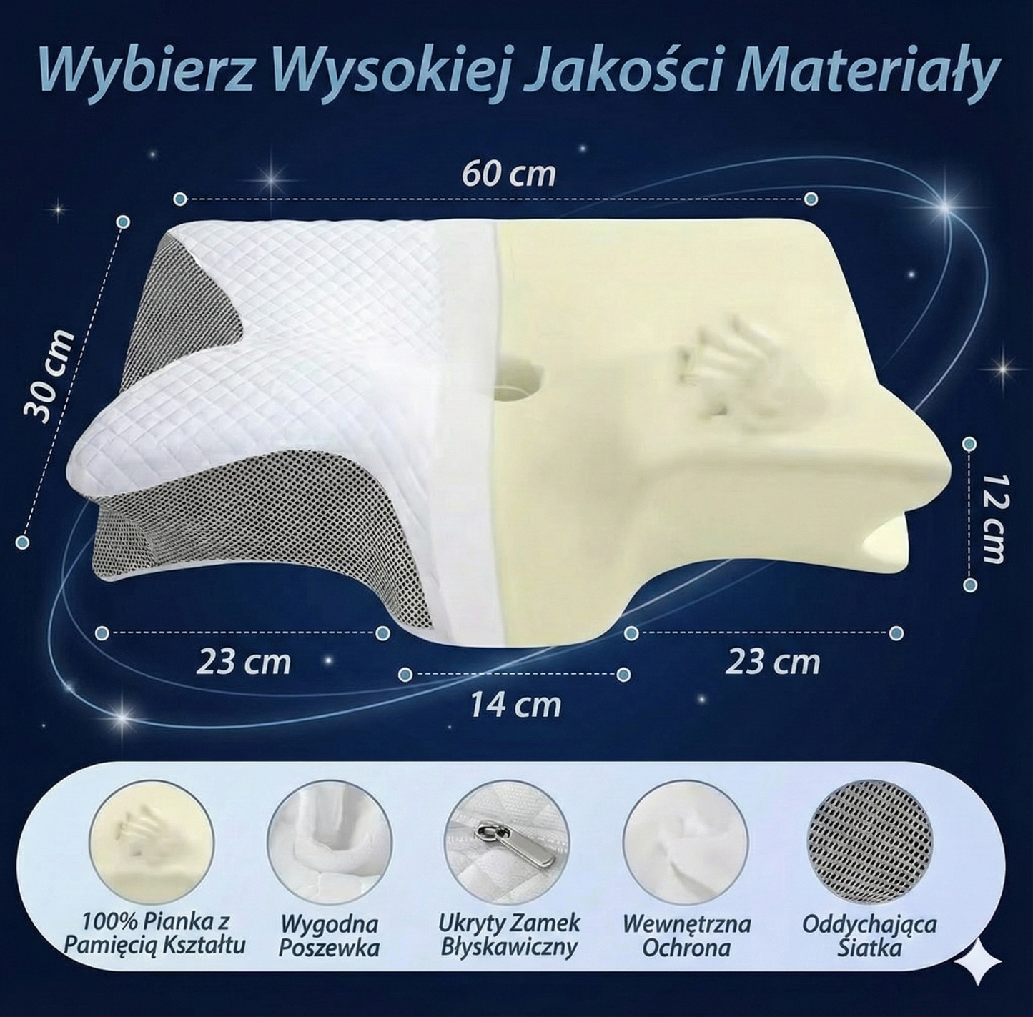 Ortopedyczna Poduszka OrtoSen