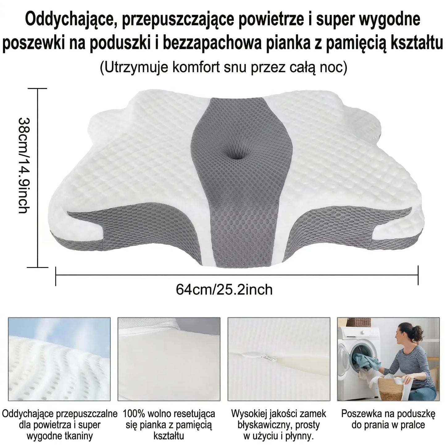 Almohada ortopédica OrtoSen Max